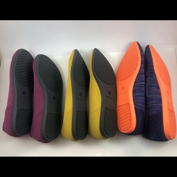 Rothy’s Shoes Lot of 3 Round and Flat toe Size 6 - Picture 5 of 7